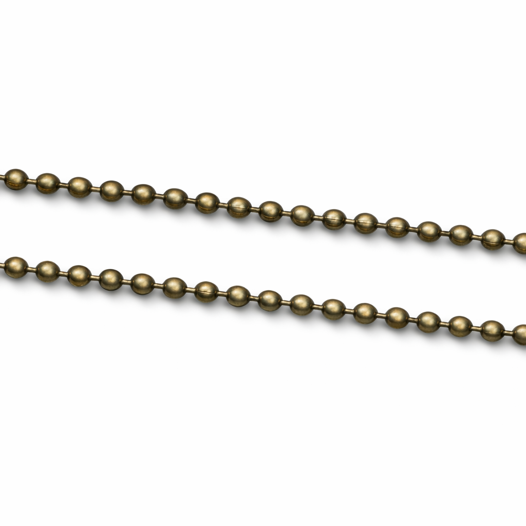 Kugelkette - Antik Gold - 2x 30 cm