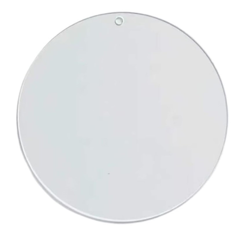 Acrylglas-Platte Rund  10 cm