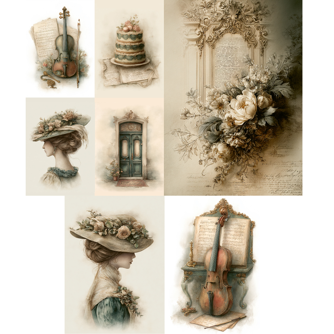 Reispapier Set 