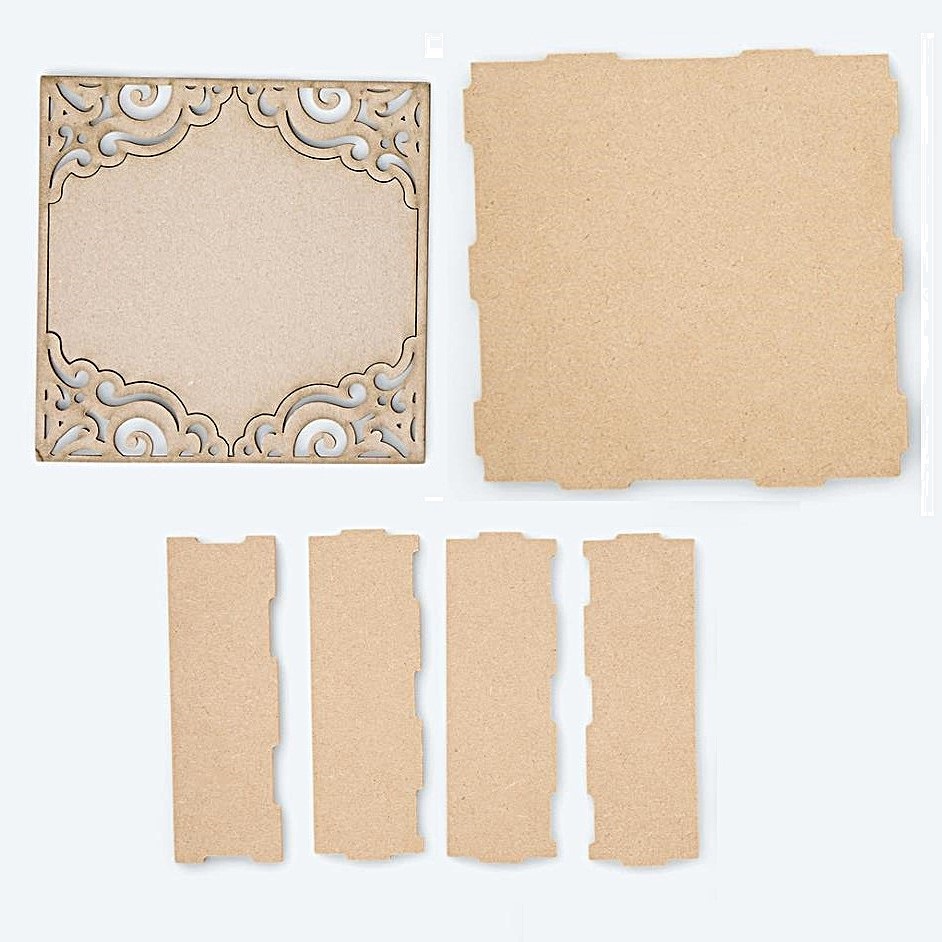 Shadowbox  Design 2, 15x15cm