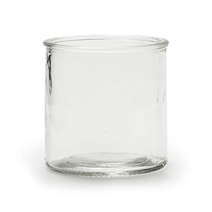Zylinder Vase 'Vuelta' klar - 12 cm