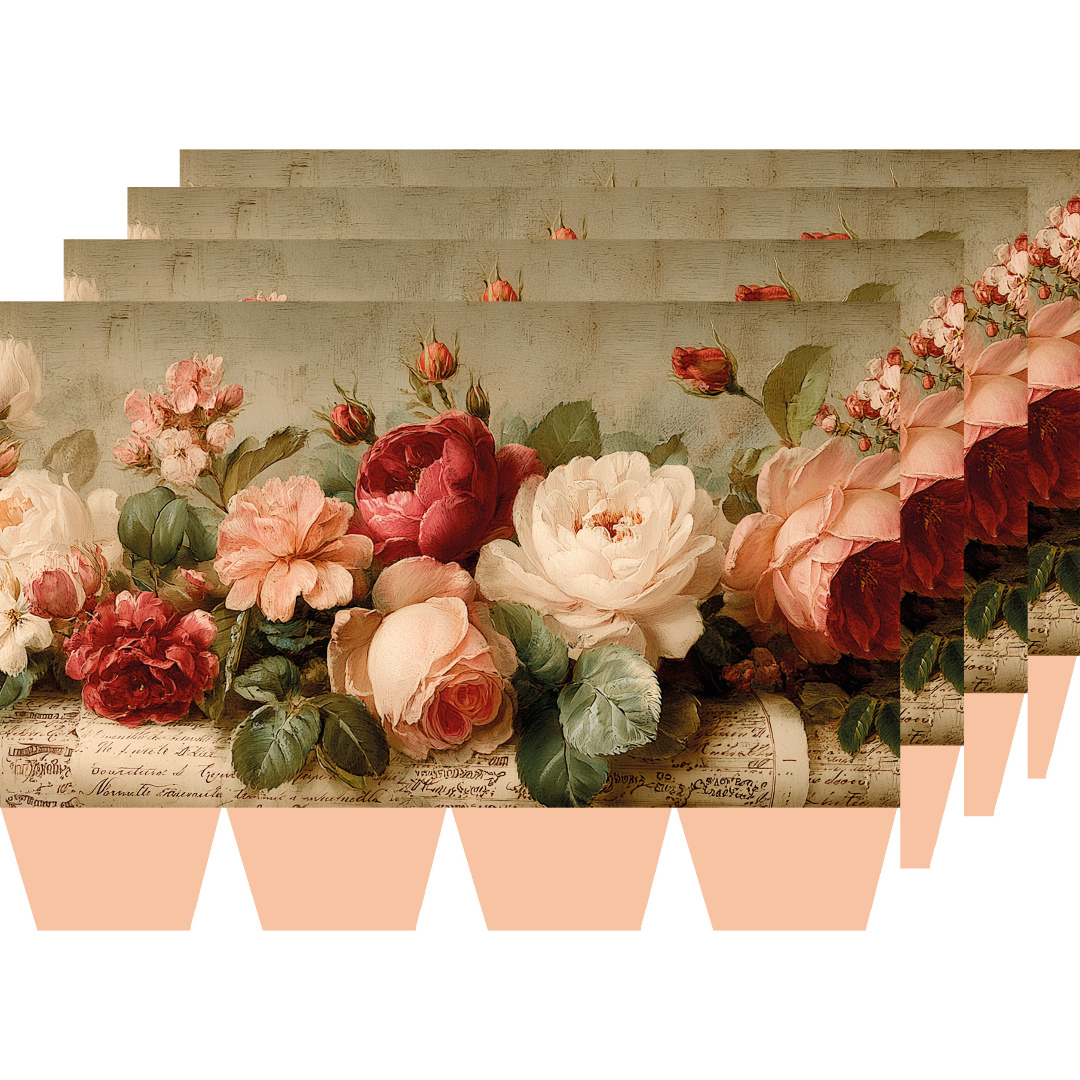 4er Set Papiertüten 