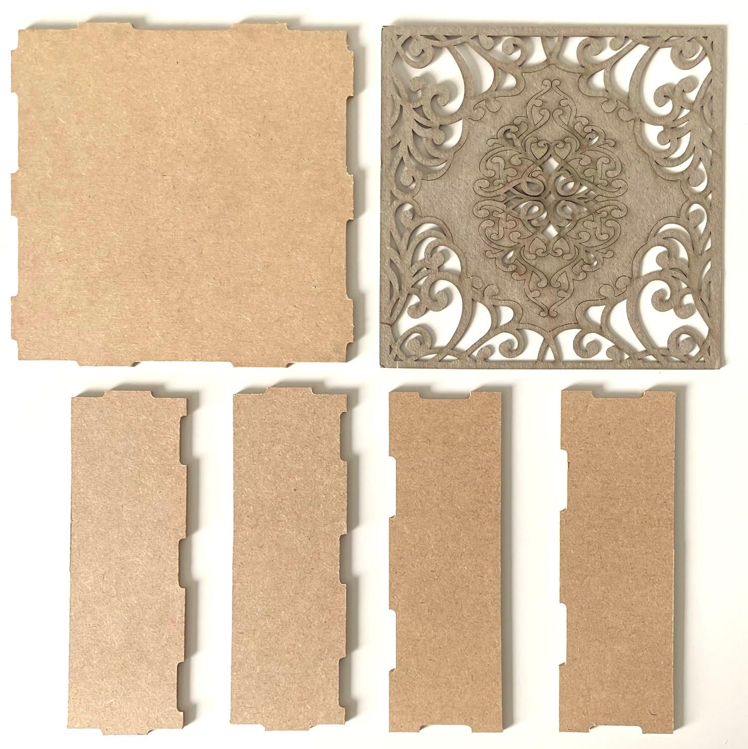 Shadowbox  Design 3, 15x15cm