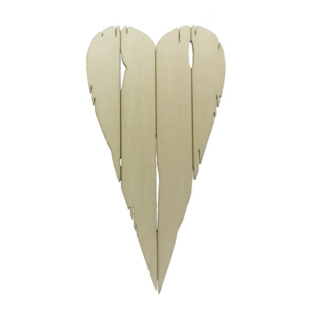 MDF Deko Herz - 30 cm SMST023A
