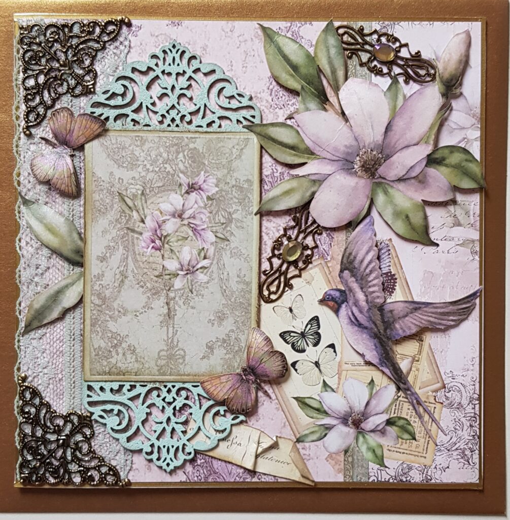 Papierset Magnolien LaBlanche